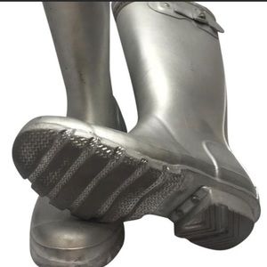 ❤️❤️ Hunter Boots Silver 5M/6F